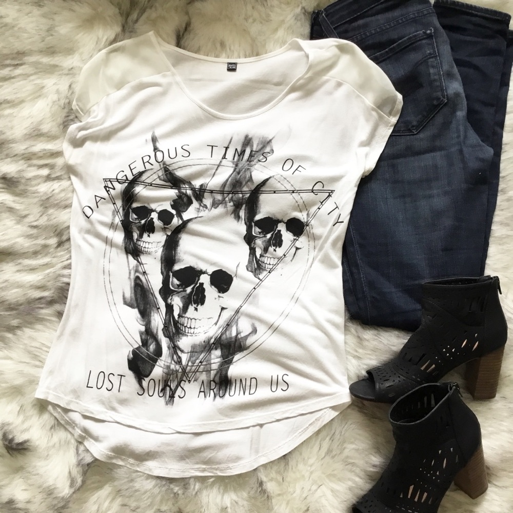 Pimkie Skull Shirt